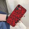 Creative Love Heart Case for iPhone 15 16 14 Plus 17Air XS Max XR 13 12 11 17 Pro Max 7 8 Black Soft Phone Cover