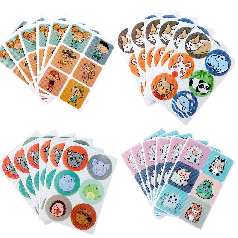36 Counts/Bag Summer Mosquito Patches Plant Essential Oil Insect Mosquito Repellent Stickers for Children Toddler Infant Kids