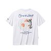 Anta Skate White Simple Round Neck Comfortable Short Sleeve Men Tops 152628120-3