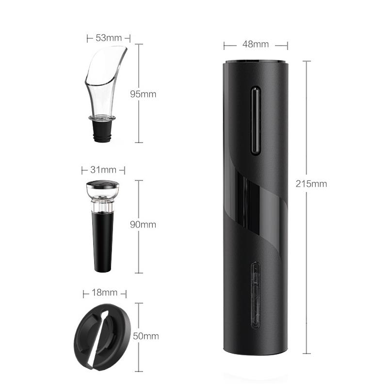 Electric Bottle Opener for Red Wine Foil Cutter Automatic Red Wine Openers Jar Opener Kitchen Accessories Gadgets Bottle Opener