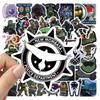 10/50Pcs Cartoon Shooting Stickers Halo DIY Stickers Scrapbooking Phone Luggage Skateboard Vinyl Waterproof Graffiti Decals