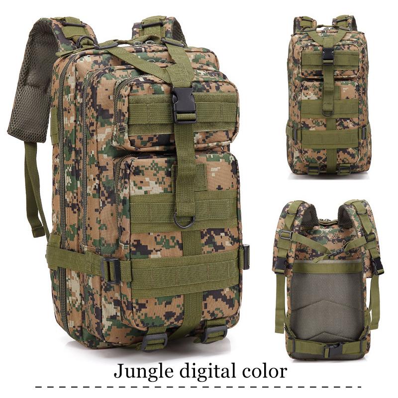 30L Outdoor Tactical Backpack 900D Oxford Waterproof Daypack for Men and Women