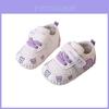 Baby Toddler Cartoon Leather Soft Sole Shoes For Boys Girls With Magic Tape For New Walkers