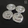 4 peças 56mm Calota Central de Roda Emblema Tampa de Cubo Emblema Para Mazda 6 3 CX5 2 CX7 Demio Atenza Axela MX30 CX30 CX3 CX9 MX5 RX8 RX7