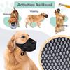 Breathable Mesh Dog Muzzle Anti-Bite Pet Mouth Mask Comfortable Dog Mouth Cover  Small Dogs