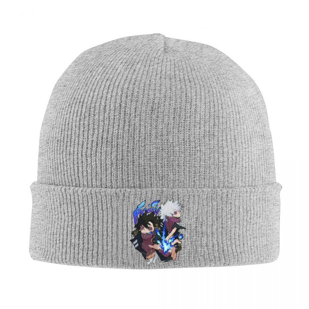 My Hero Academia Dabi Anime Manga MHA Blueflame Knitted Cap Bonnet Hat Autumn Winter Outdoor Beanies Hats for Men Women Adult