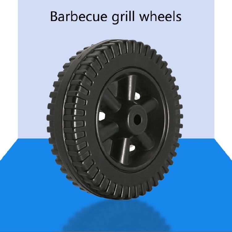 Heat Resistant 6inch Grills Replacement Casters Universal Compatibility Heavy Duty Plastic Construction