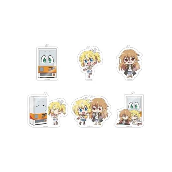 TV Anime Reborn as a Vending Machine, I Now Wander the Dungeon 2nd Season Cheerful Acrylic Keychain 6-Piece Box
