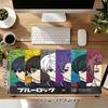 1Pc Colorful Anime Characters Gaming Mouse Pad Keyboard Desk Mat Non-slip Rubber Lock Edge Waterproof Computer Mousepad for Office Home Decor S1697