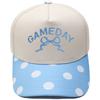 GAMEDAY Truck driver hat three-dimensional embroidery retro color matching baseball cap European and American men's and women's casual hat