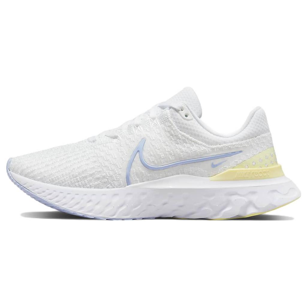 New Nike React Infinity Run Flyknit 3 White Violet Citron Tint Women's DD3024-100