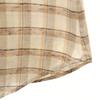 Levi's 70s Vintage Short Sleeve Check Shirt S Beige Men's Used