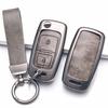 Zinc Alloy Leather Car Key Case For For Vw Volkswagen Amarok Polo Golf 4 5 6 Mk4 Mk6 Bora Jetta Altea Alhambra Passat B5 B6 B7
