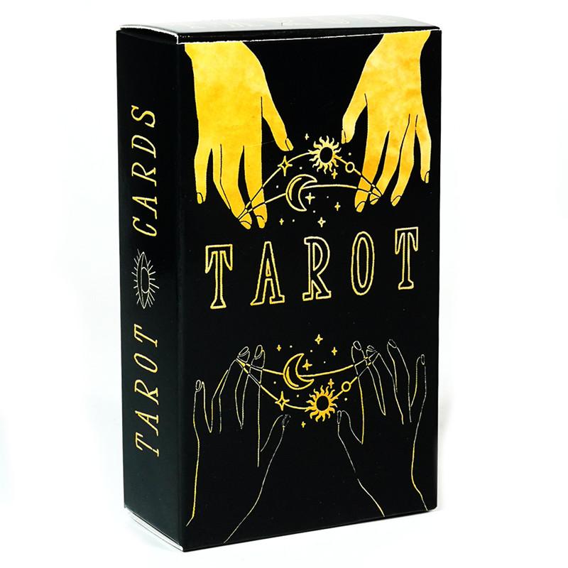 Russian Tarot: Tapo Tarot Card Oracle Card Fate Divination Prophecy Card Family Party Game Tarot Card Deck Brochure Guide