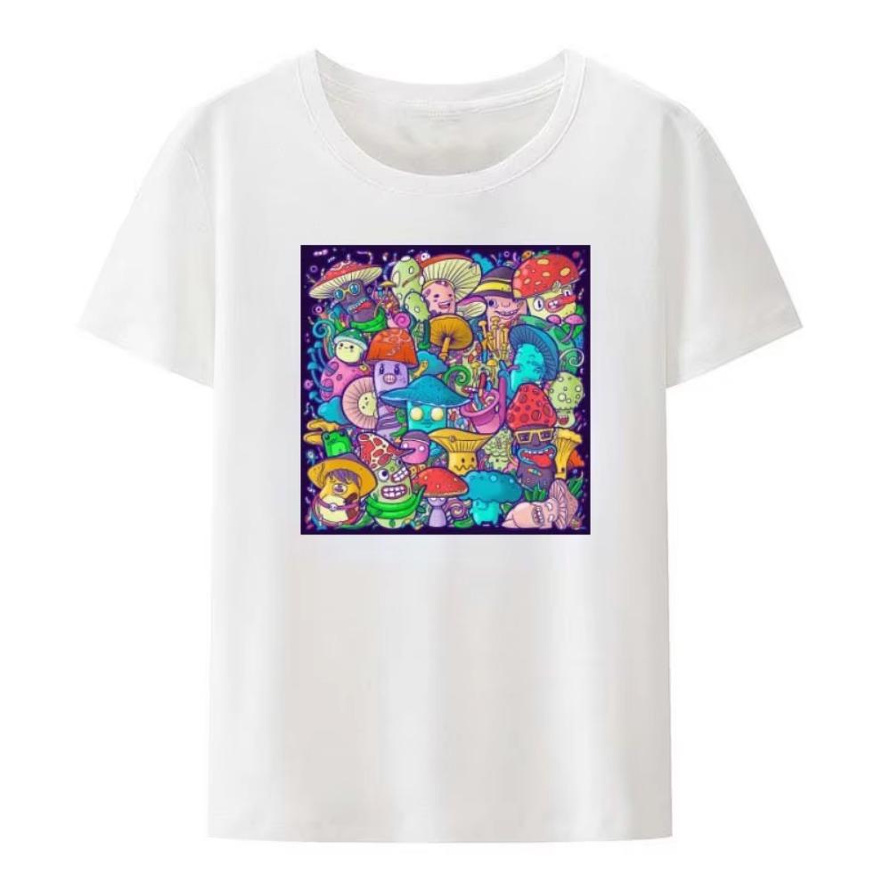 Magic Mushrooms TShirt Funny Have A Nice Trip LSD Acid Hallucinate Newest Printed T Shirt Modal Mens Tops Pleasing Tees Camisa