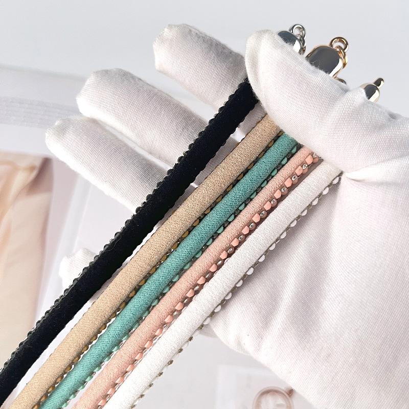 Women's Little Flavored Waist Chain Inlaid Diamond Internet Celebrity Accessories Women's Metal Chain with Skirt Dress Sweater Decorative Belt