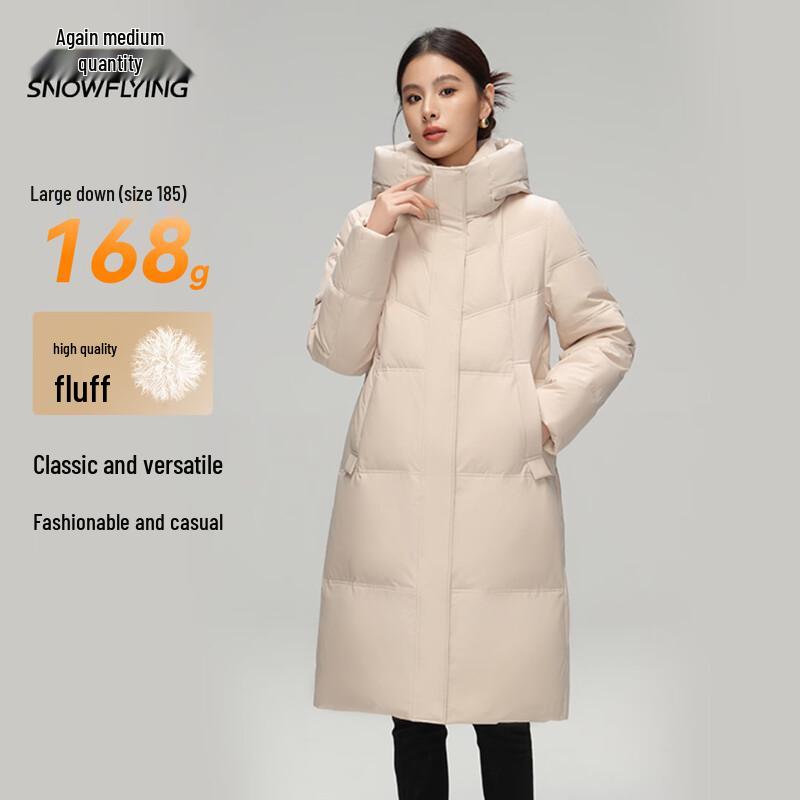 

Women s Hooded Long Down Jacket 2XL