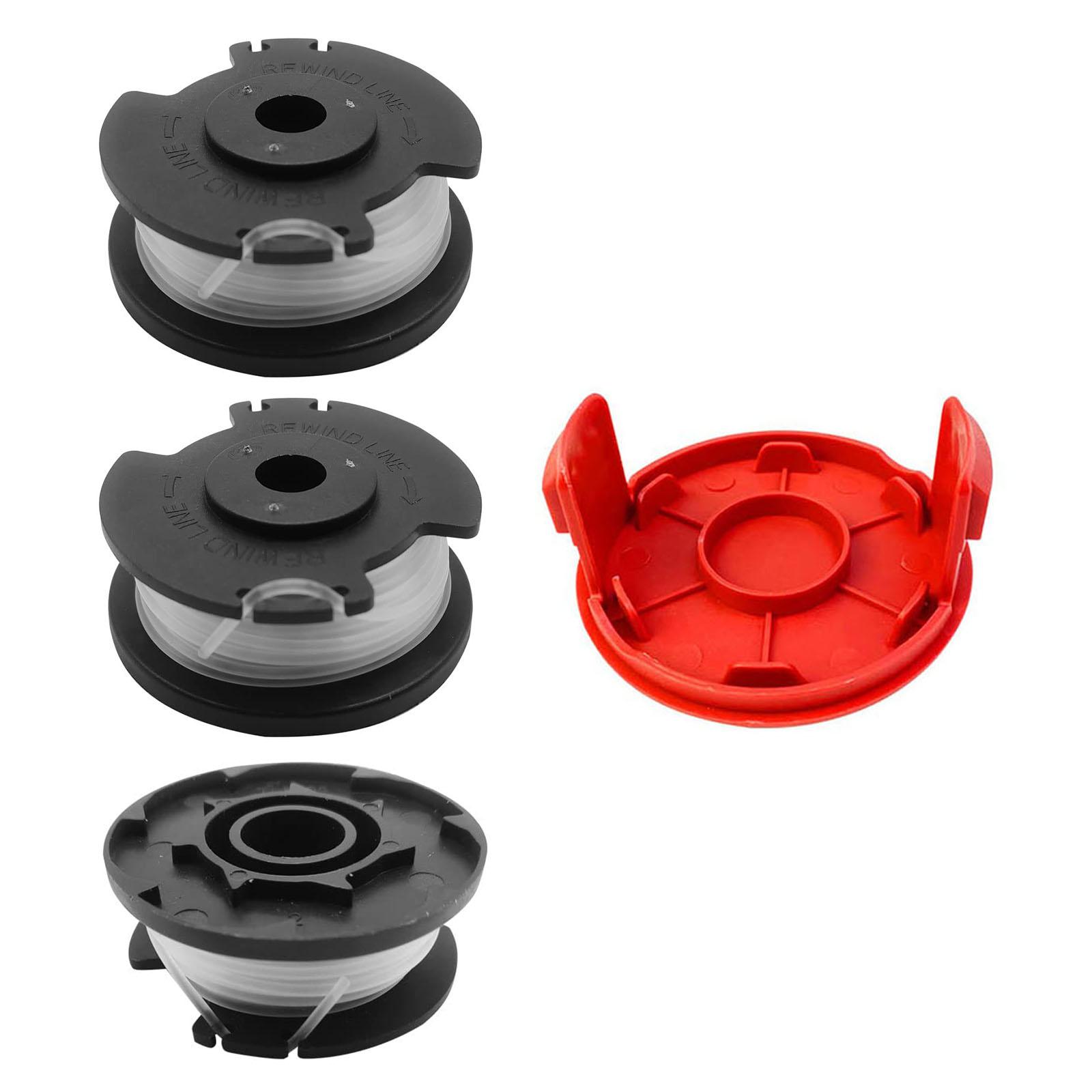 

TLH-02+ TLH-02-1 3Pcs Replacement Spool + 1Pc Spool Cap for Hyper Tough 20V Max HT22-401-03-05/HT-19-401-003-06/HT19-401-003-07 A