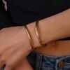 Europe American Style Metal Cuff Bangles Zinc Zinc Alloy Exaggerated Bracelet  Decoration