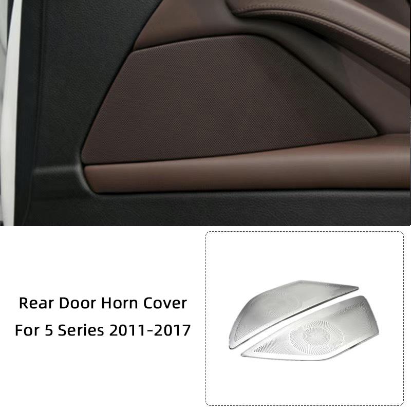 For BMW 5 Series F10 F07 F11 G30 F90 2011 2012-2016 2017 A-pillar Door Horn Cover Trunk Speaker Dashboard Audio Protective Case