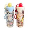 2026 High-Value Summer Large Capacity Cartoon Student Straw Water Cup