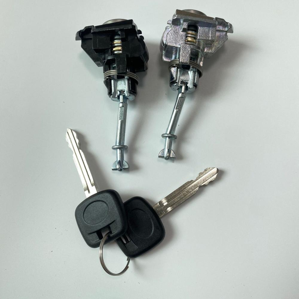 1 Pair Left & Right Door Lock Cylinder with 2 Keys For Toyota Camry 2002-2006