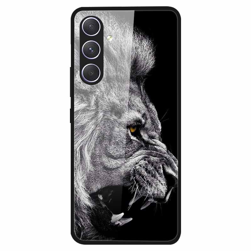Tempered Glass Case For Samsung Galaxy A34 / A54 5G Cover Hard Shockproof Cases for Samsung A54 Funda Coque for GalaxyA54 case