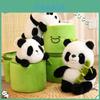 Authentic Panda Plush Toy With Bamboo Perfect Souvenir From China!