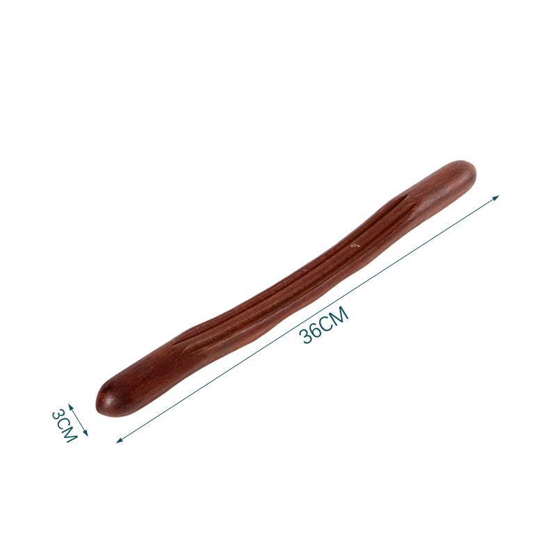 1PC Massage Guasha Scraping Stick Tools Back Shoulder Neck Waist Leg Massager Tools Natural Wood Fast Gua Sha