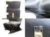 Authentic Salvatore Ferragamo Gancini Black Leather Bifold Wallet #9717  Refurbished