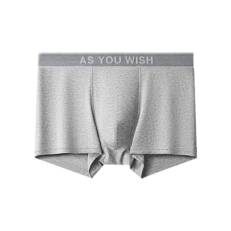 Herren 7A Antibakterielle Unterwäsche aus langstapeliger Baumwolle - Atmungsaktiv, Einfarbig, Reine Baumwolle