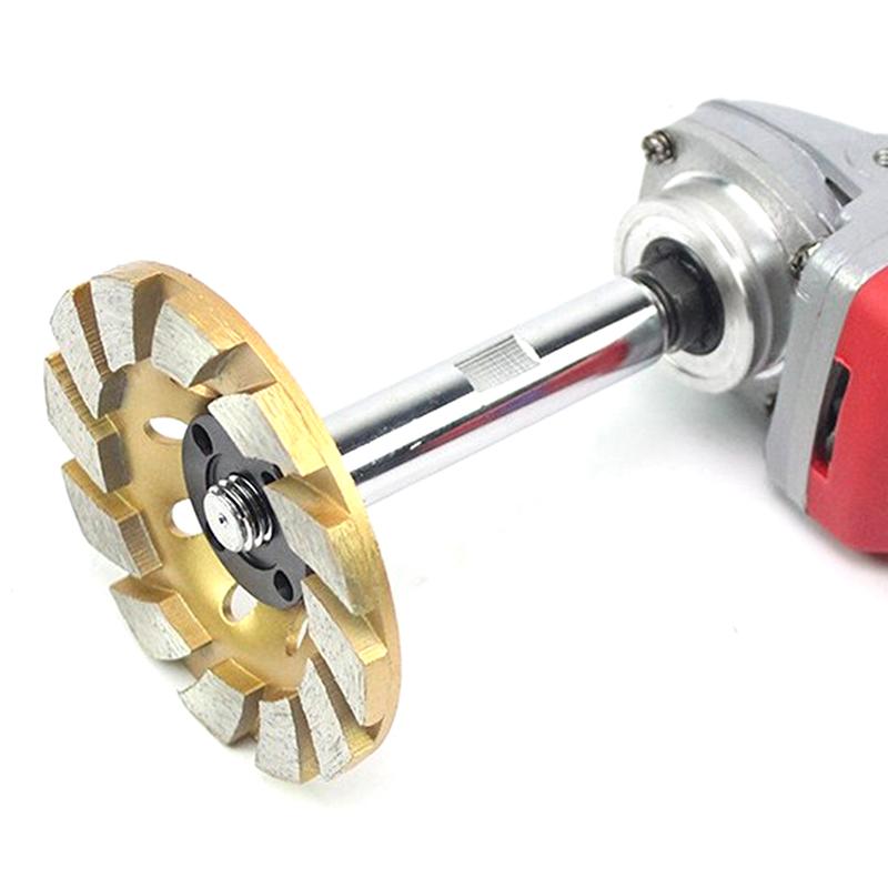 1Pc M14 Thread Adapter Angle Grinder Extension Rod 75/100/140mm Thread Adapter Rod Polishing Pad Grinding Connection Rod DIY