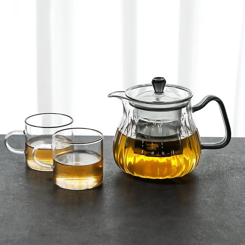 Shijin Heat-Resistant Glass Tea Pot with Infuser