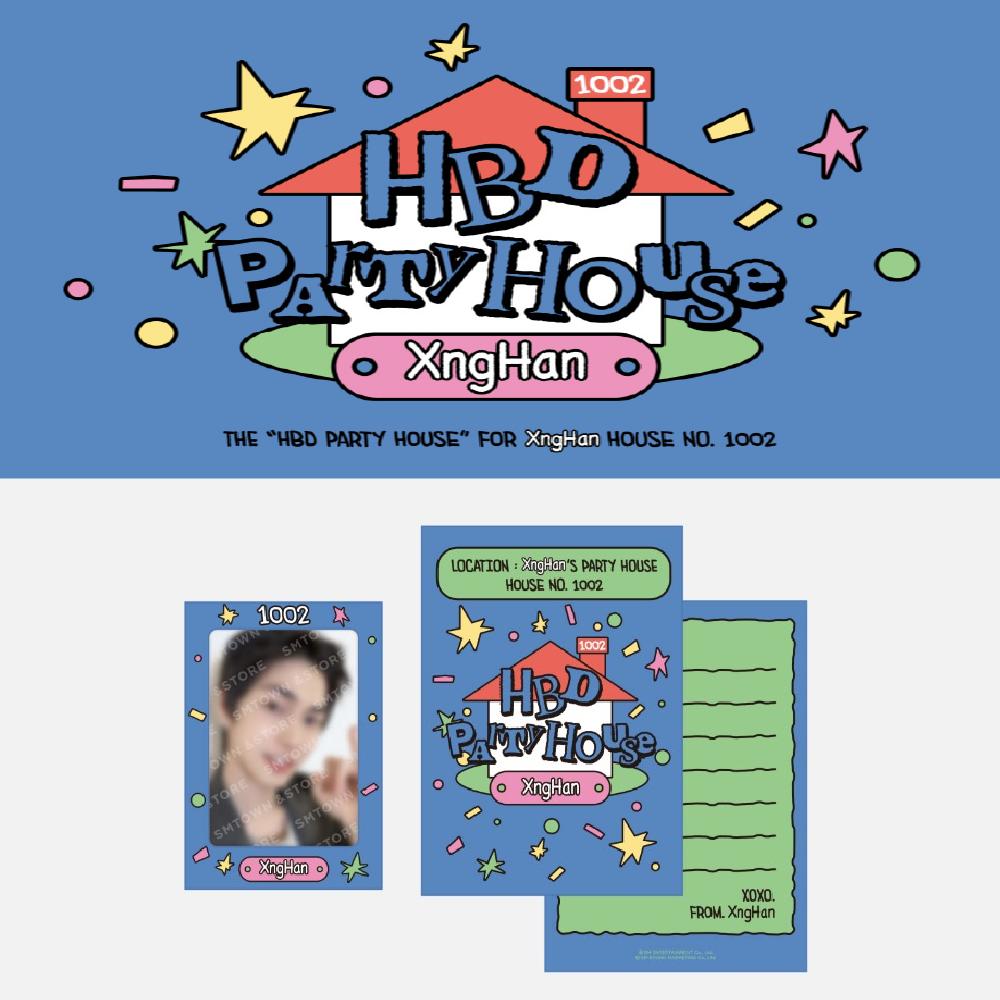 Pre-order XngHan Artist Birthday Party Card