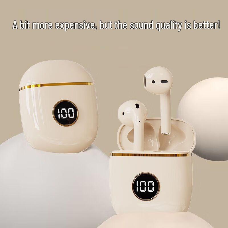 X88 Bluetooth Earbuds | Semi-in-ear | Noise Cancelling | Gaming | Low Latency | Digital Display | High Sound Quality | Comfortable for Long Wear.