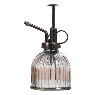 Retro Glass Plant Mister Spray Bottle with Plastic Top Pump Watering Glass Spray Bottle Plant