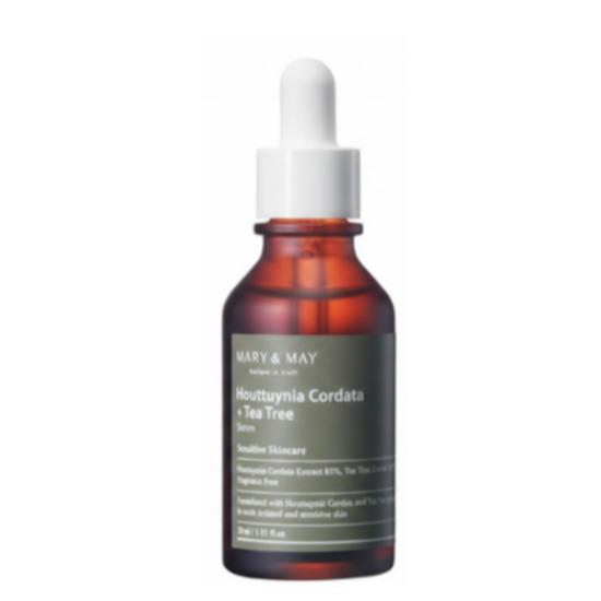 [MARY & MAY] Houttuynia Cordata + Tea Tree Serum 30ml Houttuynia Cordata + Tea Tree Serum 1