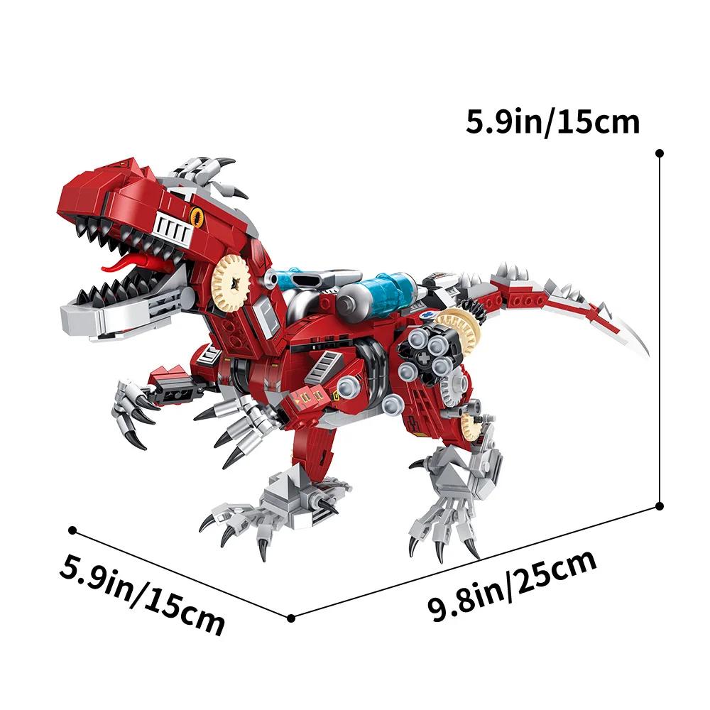 Dinosaur Building Blocks Set  Home Decoration Craft Toys  DIY Toys Car Decoration Crafts Animation Derivatives children toys