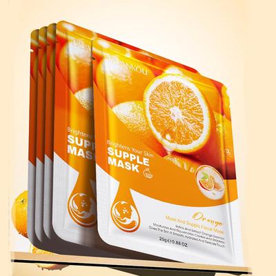 Orange Clarifying Tender Mask Moisturizing Collagen Firming Mask Improves Rough Skin Eliminates Wrinkles and Oil Contro