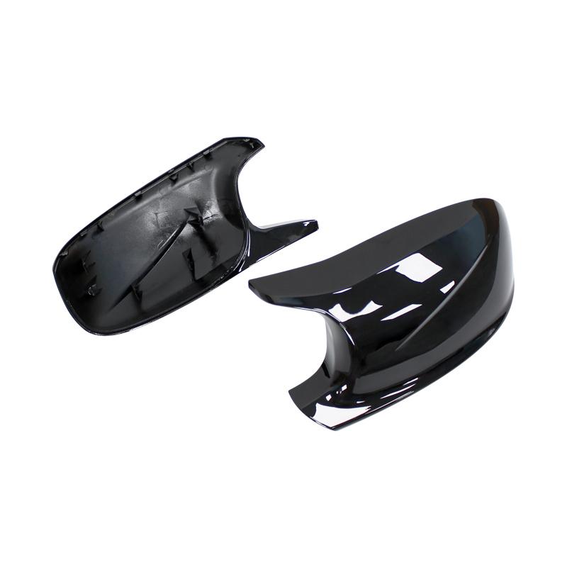 High Quality 2pcs M Style Black Side Mirror Covers Replacement For BMW X3 F25 X1 E84 Pre-LCI 2010 2011 2012 2013