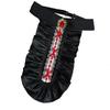 Victorians Colonial Ruffle Satins Jabot False Collar Crystal Necktie Medieval Costume Shirt Front Detachable Neck Collar