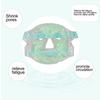 Hot Cold Facial Eye Pack Hlthy Reusable Relieve Fatigue Gel Bds Cooling Face Mask for Face Hd Neck Shoulders
