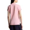Polo Ralph Lauren FW21 Koszulka polo z krótkim rękawem i haftowanym logo Slim Fit Damskie topy Różowy 505654112COUNTRYCLUBPINK