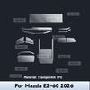 For MAZDA EZ-60 2026 EZ60 Car Navigation Screen Film Gearbox Protective Sticker Anti-scratch TPU Interior Accessories