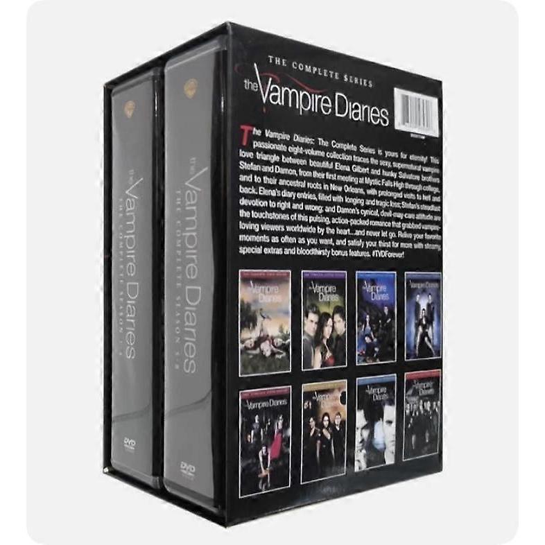 The Vampire Diaries: The Complete Series Seasons 1-8 (DVD 38-Disc Box Set) New!
