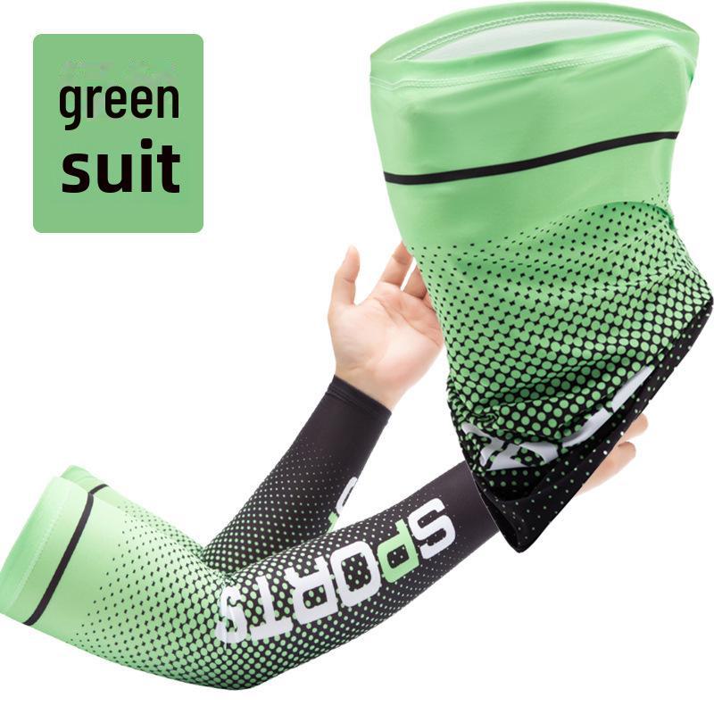 Ice Silk Gradient Sun Protection Sleeves for Men & Women - UV Protection for Outdoor Activities