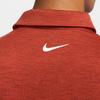 Nike Tour Dri-Fit Lightweight Comfortable Quick-Dry Golf Polo Shirt Men Tops Crimson Dark-Team-Red Light-Ivory FZ7476-671