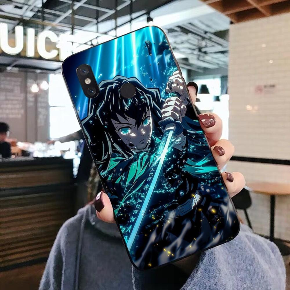 M-Muichiro Cartoon T-Tokito Phone Case For Xiaomi Mi 5X 8 9 10 11 12 Lite Pro 10T PocoX3pro PocoM3 Note 10 Pro Lite