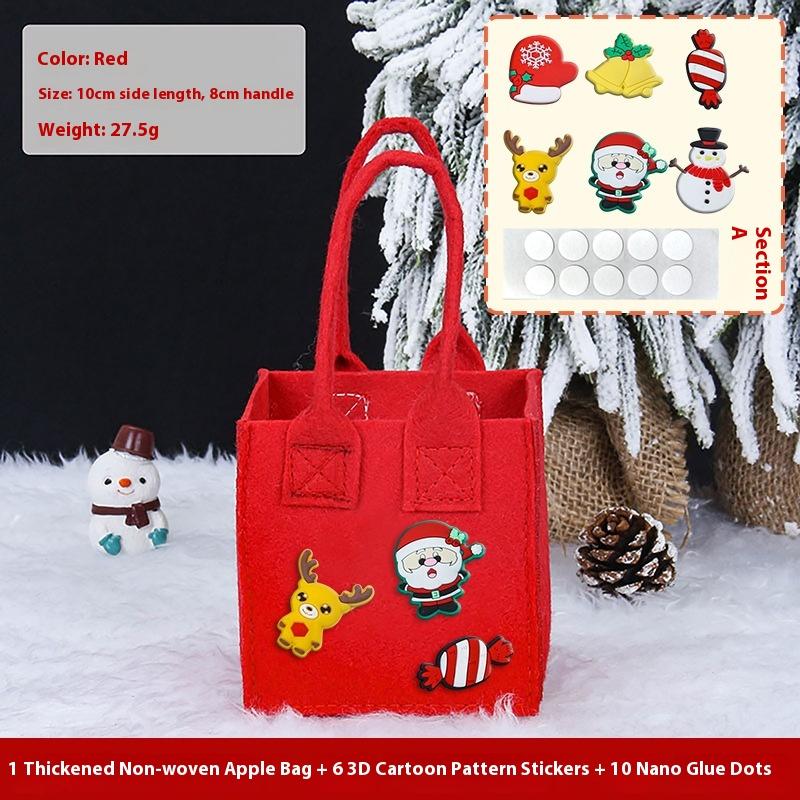 Christmas Apple Bag Children's Gift Bag Kindergarten Candy Bag Christmas Eve Apple Packaging Gift Box