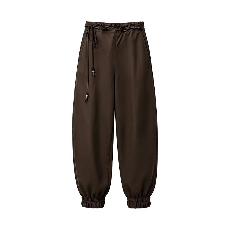 

GREEN BELT Tencel Blend Casual Lantern Jogger Pants S